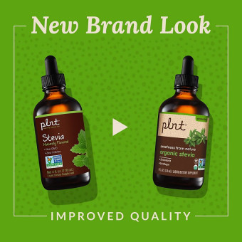 Plnt Organic Liquid Stevia (4 fl oz)