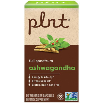 Plnt Organic Ashwagandha (90 caps)