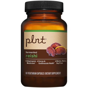plnt Organic Fermented Reishi 500 mg (60 veg cap)