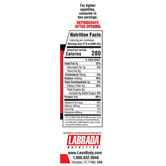Lean Body RTD Strawberry 40 g (17 fl oz)