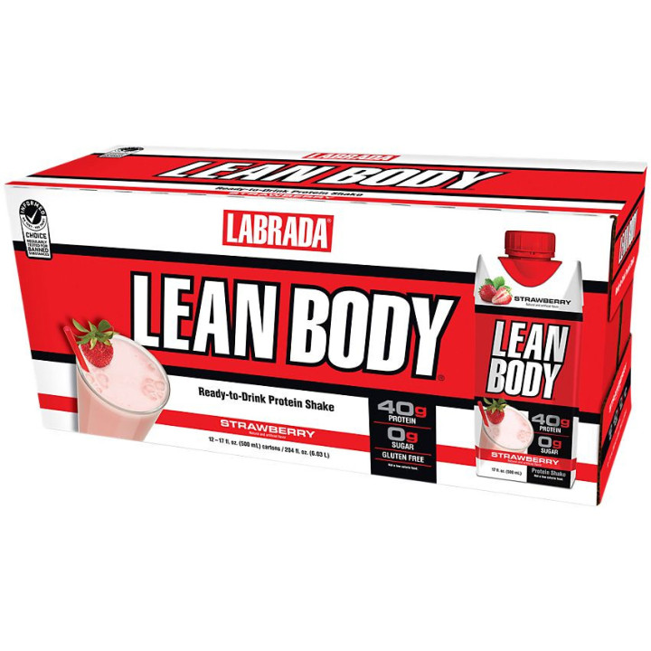 Lean Body RTD Strawberry 40 g (17 fl oz)