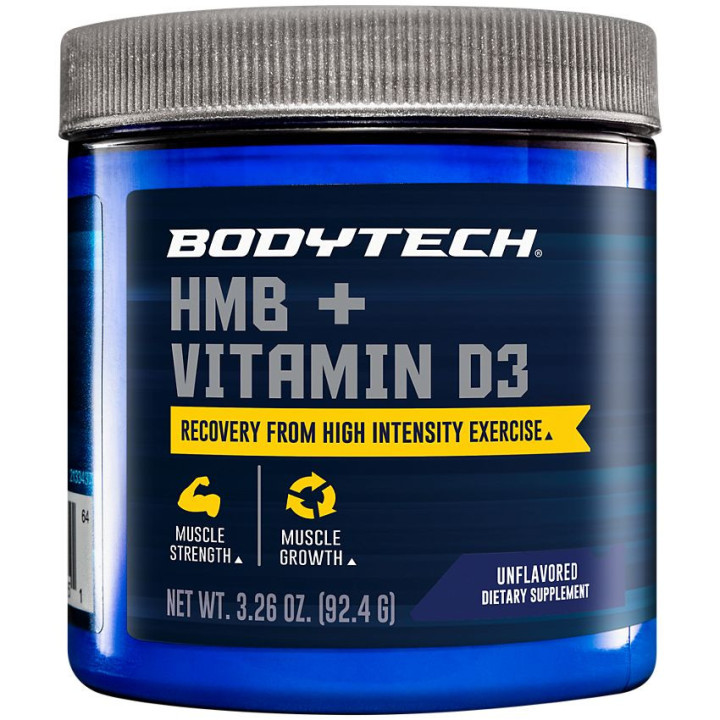 HMB + Vitamin D3 Powder Unflavored (60 serv)