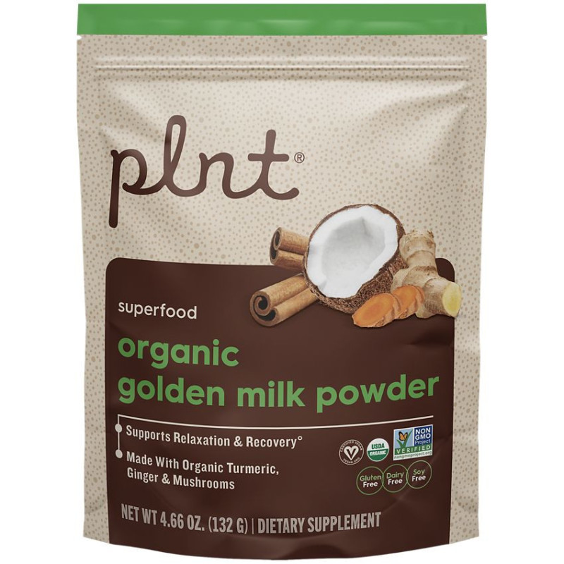 Plnt Organic Golden Milk Powder (30 serv)