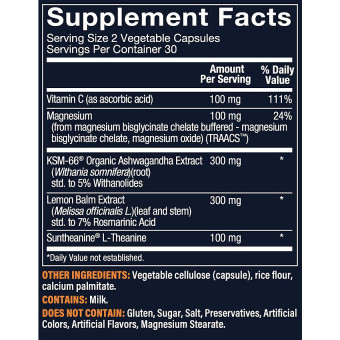 Vthrive Relax and Restore  (60 Veg Cap)