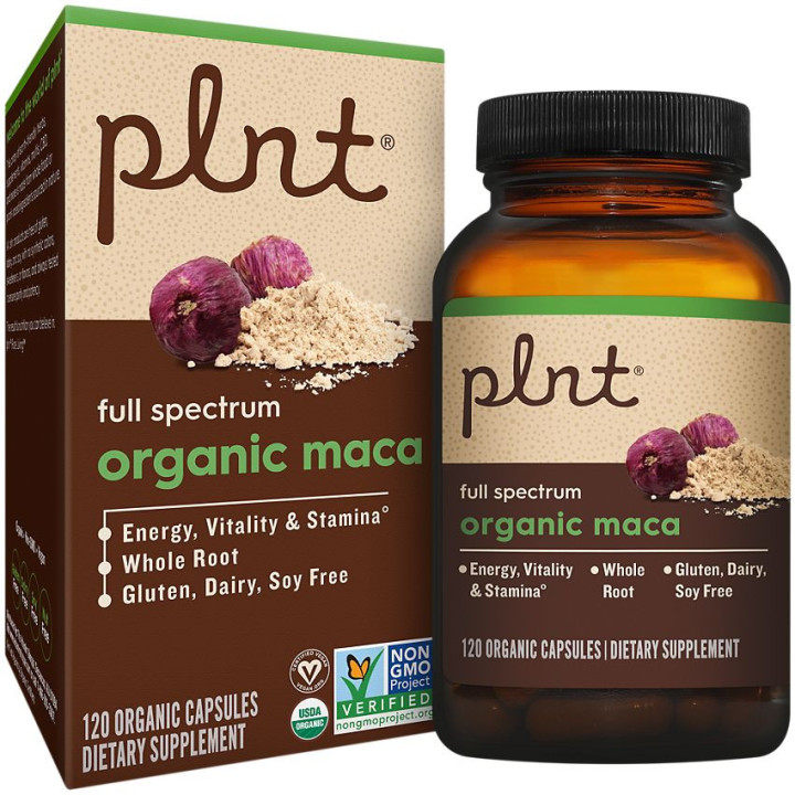 Plnt Organic Maca (120 cap)