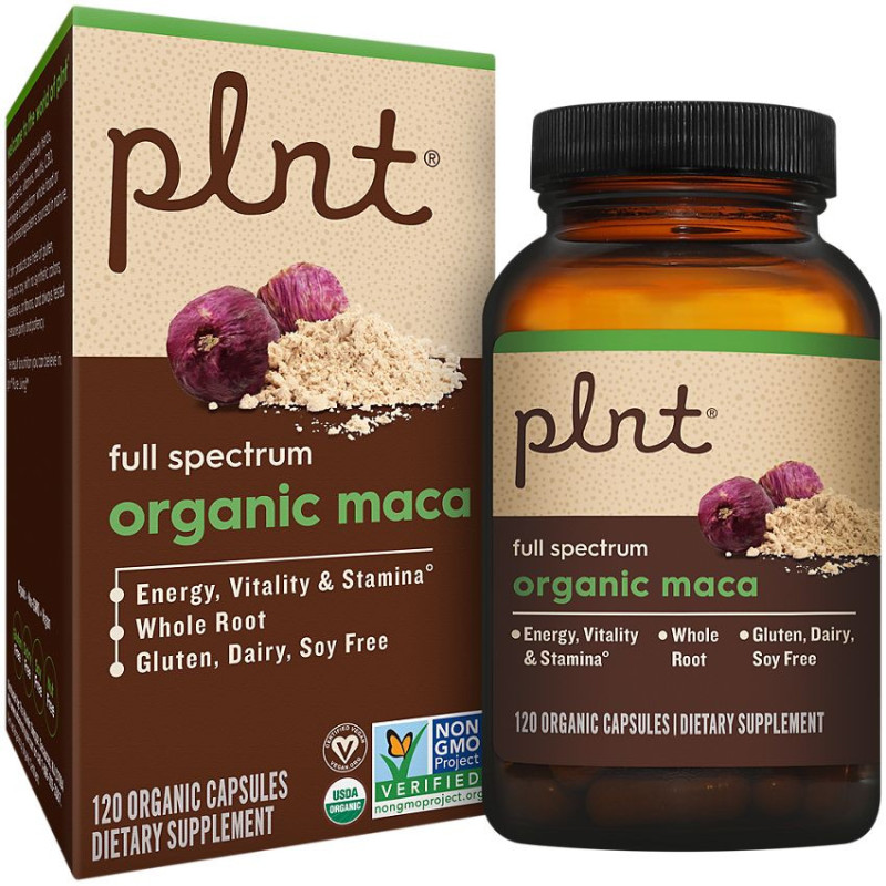 Plnt Organic Maca (120 cap)