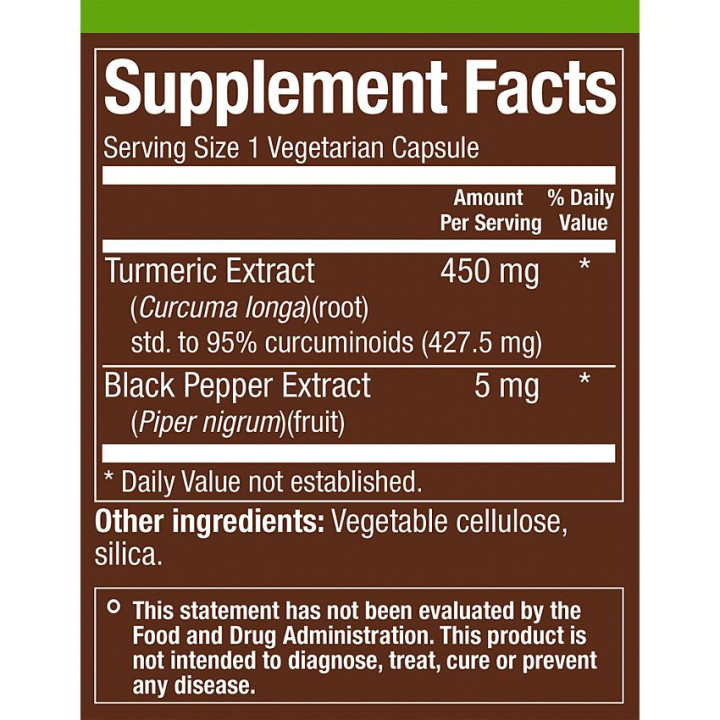 Plnt Organic Turmeric 450 mg (60 cap)