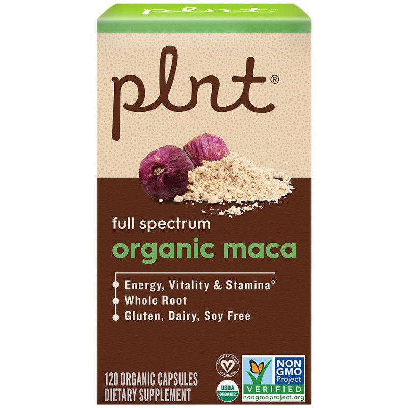Plnt Organic Maca (120 cap)