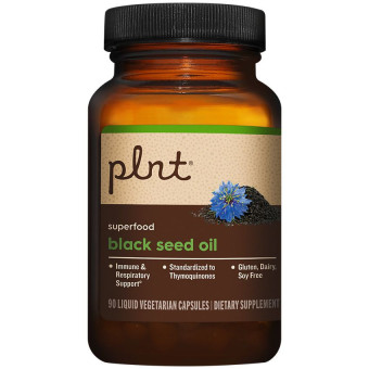 Plnt Black Seed Oil  (90 liq veg cap)