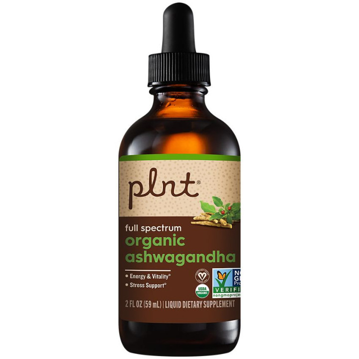 Plnt Organic Liquid Ashwagandha (2 fl oz)