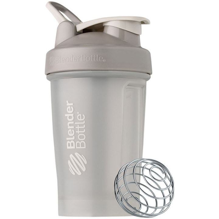 Classic Shaker Bottle with BlenderBall Pebble Grey (20 fl oz)