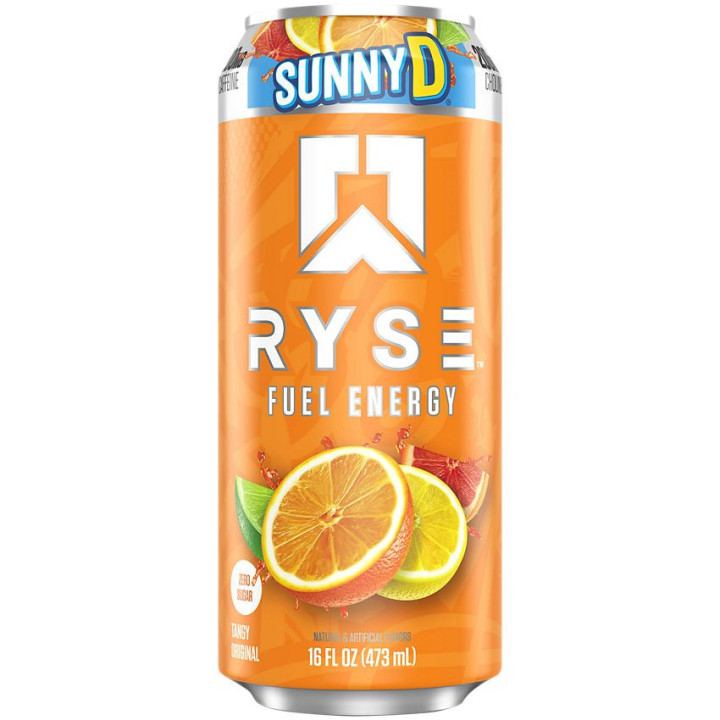 Ryse Energy Drink Sunny D (16 fl oz)