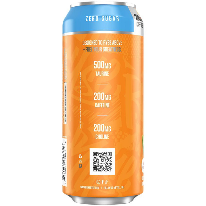 Ryse Energy Drink Sunny D (16 fl oz)