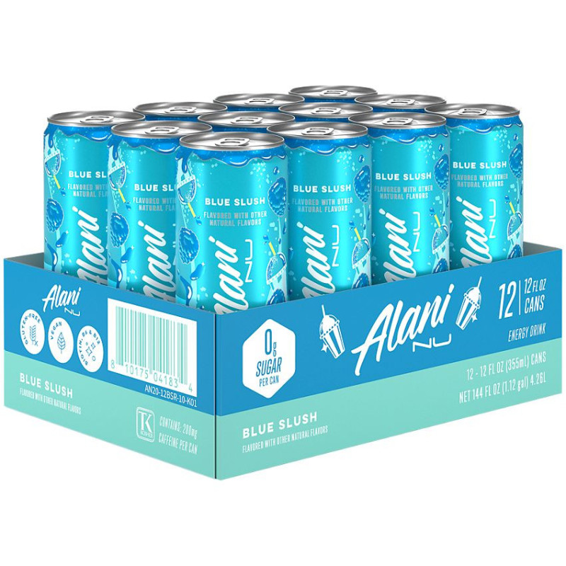 Alani Nu Energy Blue Slush (12 fl oz)