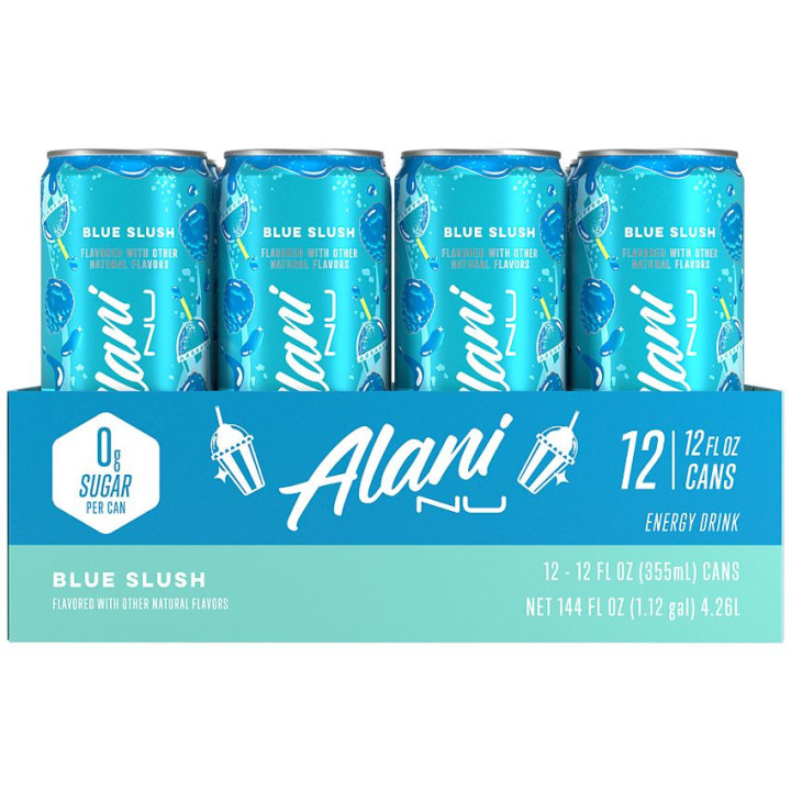 Alani Nu Energy Blue Slush (12 fl oz)