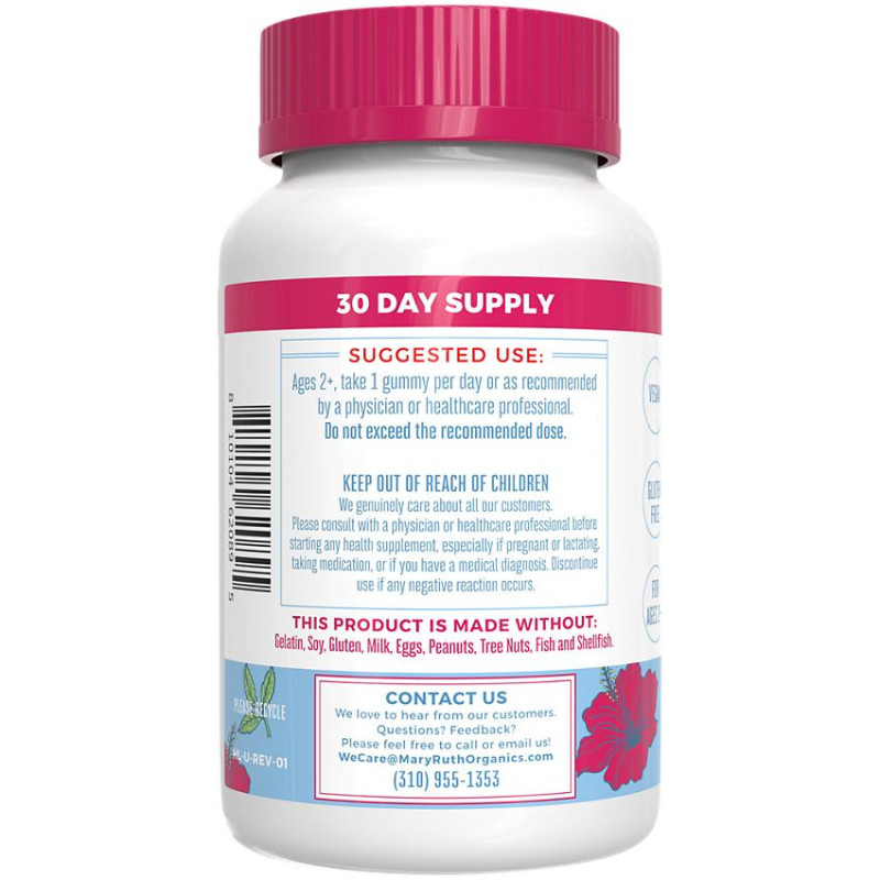 MaryRuths Kids Magnesium Calm (30 gummies)