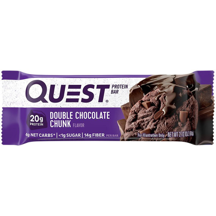 Quest Protein Bar Double Chocolate Chunk (1 bar)