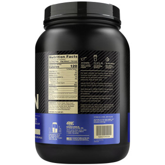 Gold 100% Casein Creamy Vanilla (25 serv) 2 lb