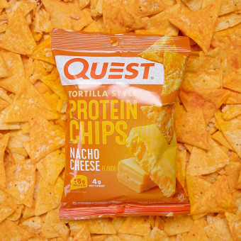 Quest Tortilla Style Protein Chips Nacho (1 bolsa)
