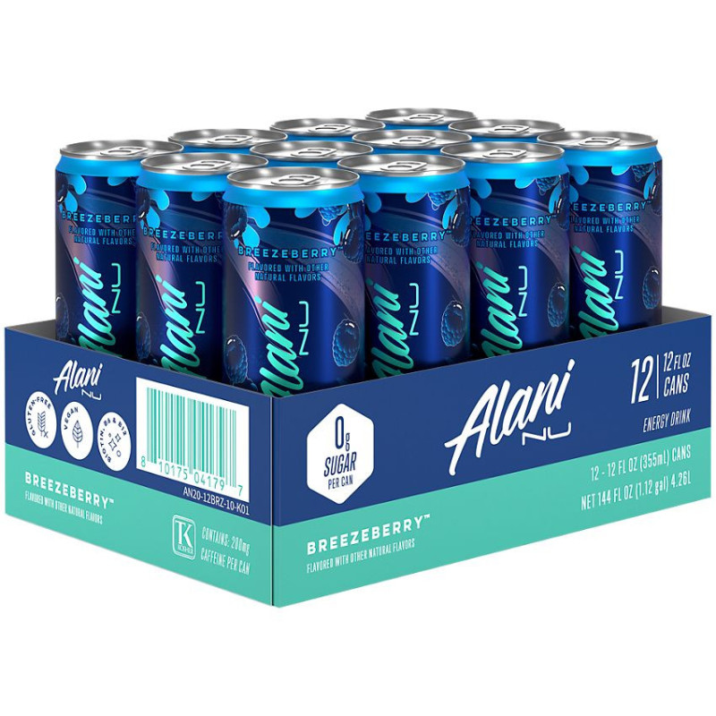 Alani Nu Energy Cosmic Breezeberry (12 fl oz)
