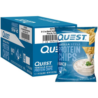 Quest Tortilla Style Protein Chips Ranch (1 bolsa)