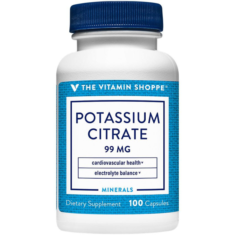 Citrato de Potasio 99 mg (100 cap)