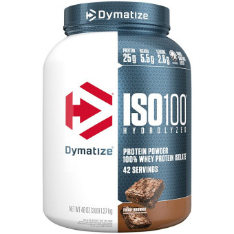 ISO100 Fudge Brownie (43 serv) 3 lb