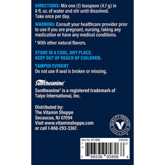 Vthrive Magnesium Relax Powder Raspberry Lemon (100 serv)