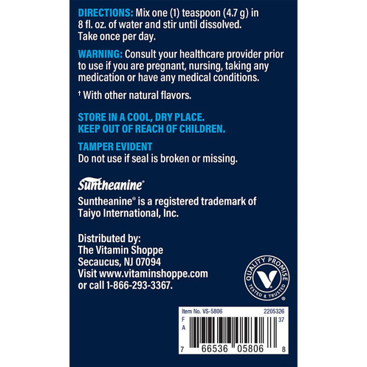 Vthrive Magnesium Relax Powder Raspberry Lemon (100 serv)