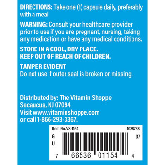 Pantothenic Acid Vitamina B5 500 mg (100 cap)