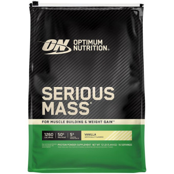 Serious Mass Vanilla (16 serv) 12 lb