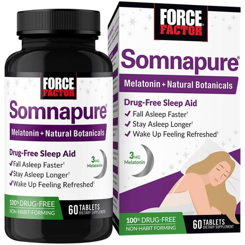 Force Factor Somnapure Natural Sleep Aid (60 tab)