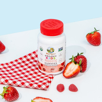 MaryRuths Organic Kids Probiotic Strawberry (60 gummies)