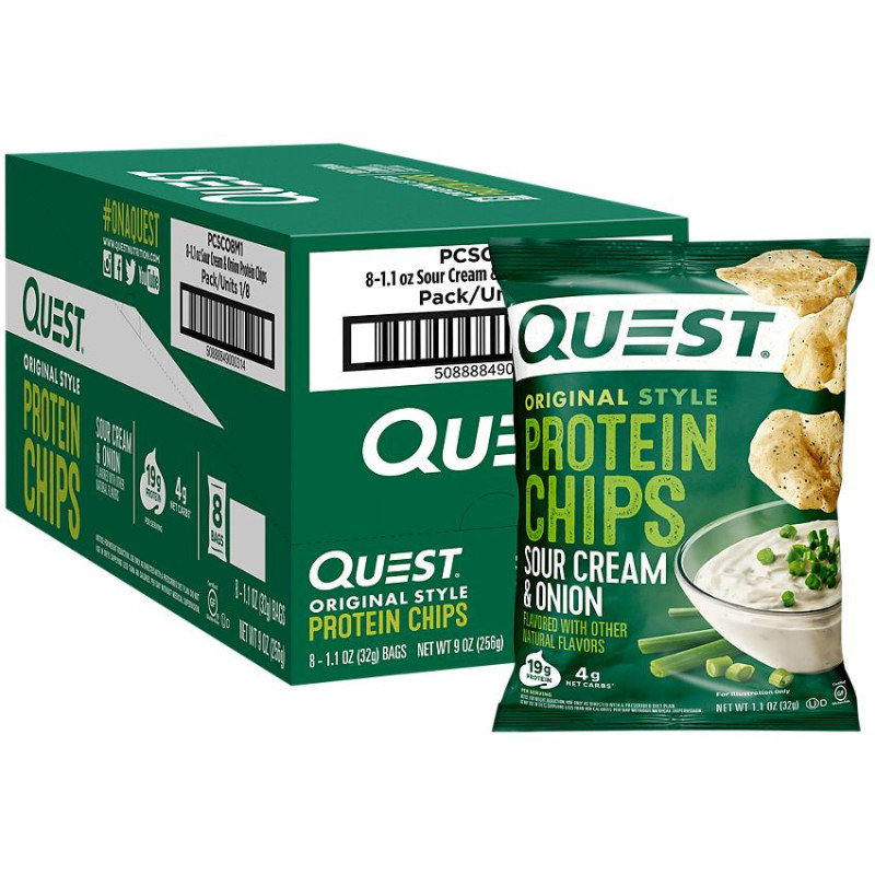 Quest Protein Chips Sour Cream (1 bolsa)