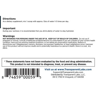 Hydrate Electrolyte Peach Mango (40 serv) 0.69 lb