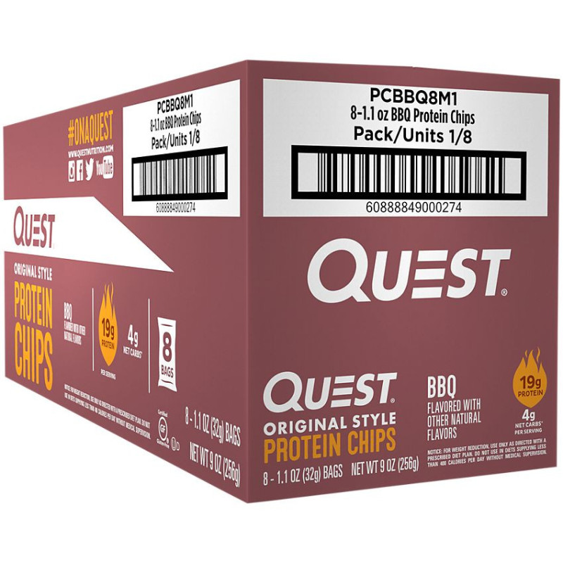 Quest Protein Chips BBQ (1 bolsa)