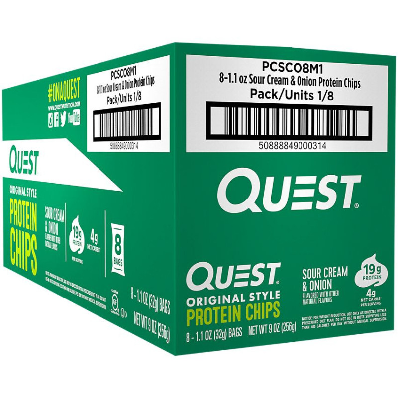 Quest Protein Chips Sour Cream (1 bolsa)
