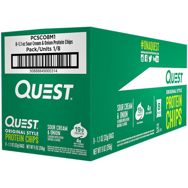 Quest Protein Chips Sour Cream (1 bolsa)