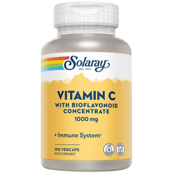 Solaray Vitamin C with Bioflavonoid Concentrate 1000 mg (100 veg caps)