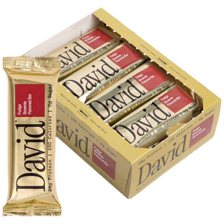 David Protein Bar Fudge Brownie (1 bar)