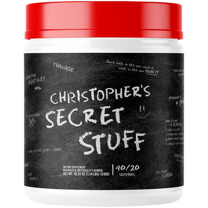 CBUM Thavage Pre-Workout Christopher's Secret Stuff (40 Servings)
