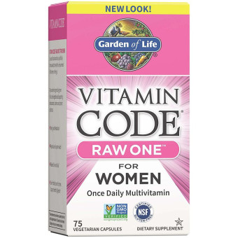 Vitamin Code Multi Raw One Women (75 veg cap)