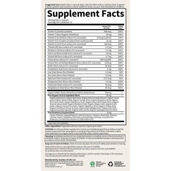 Vitamin Code Multi Raw One Women (75 veg cap)