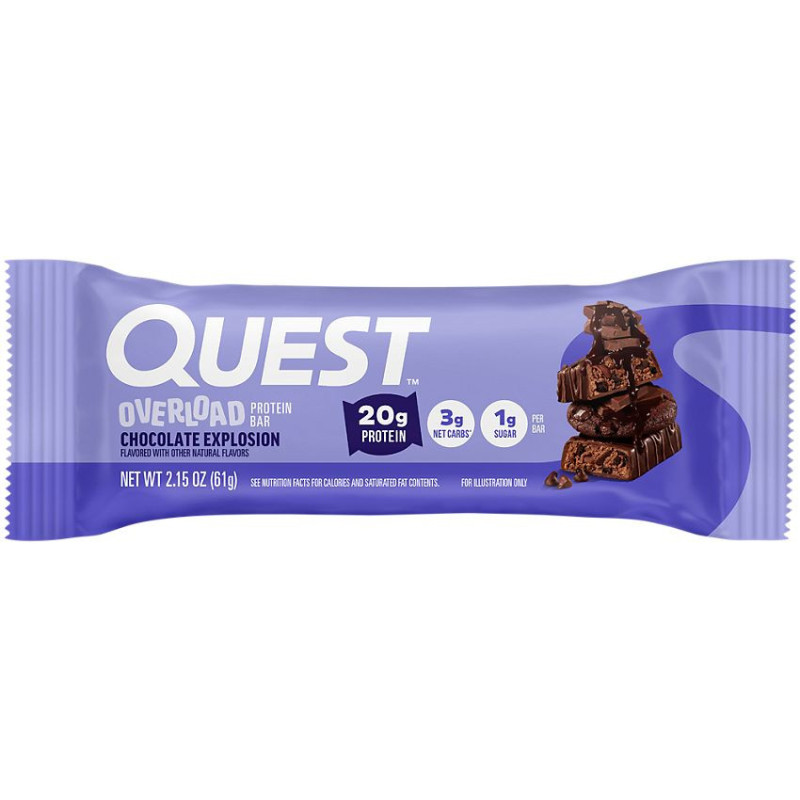 Quest Overload Choc Explosion (1 bar)