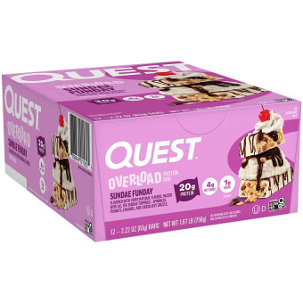 Quest Overload Sundae Funday (1 bar)