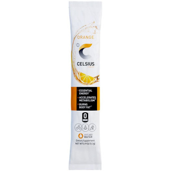 Celsius Powder Drink Mix Orange (14 packets)