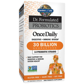 Dr Formulated Once Daily Probiotic 30 Bill (30 veg cap)