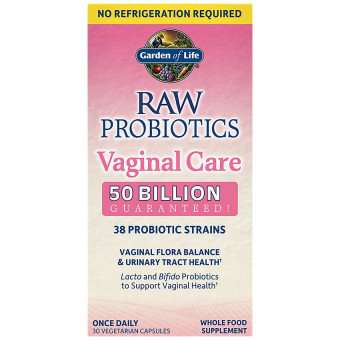 Raw Probiotics Vaginal Care 50 Billion (30 veg cap)
