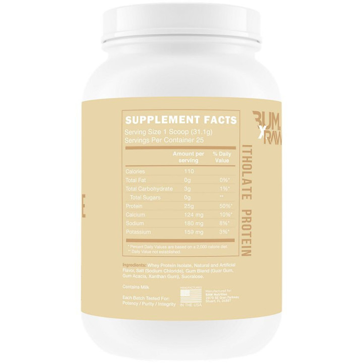 CBUM Series Itholate Protein Powder Vanilla Oatmeal Cookie 1.7 lbs (25 serv)