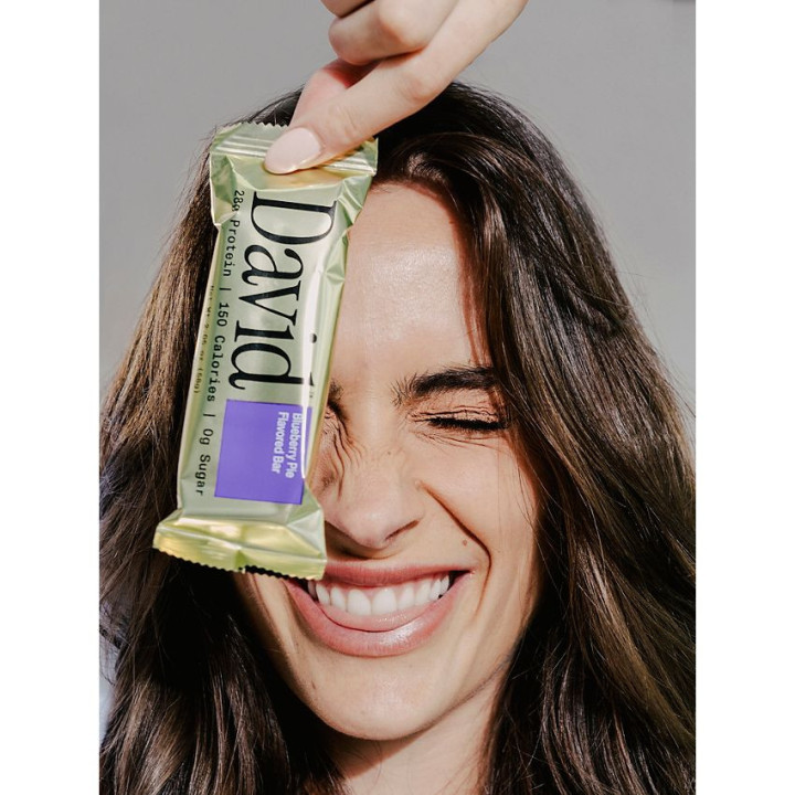 David Protein Bar Blueberry Pie (1 bar)